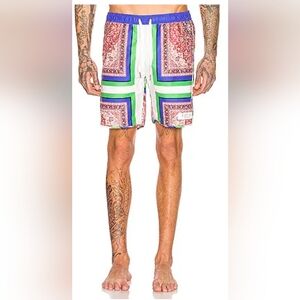 Rare Civil Regime Presley Swim Trunks Shorts New‎ Attack Size Medium Men's
